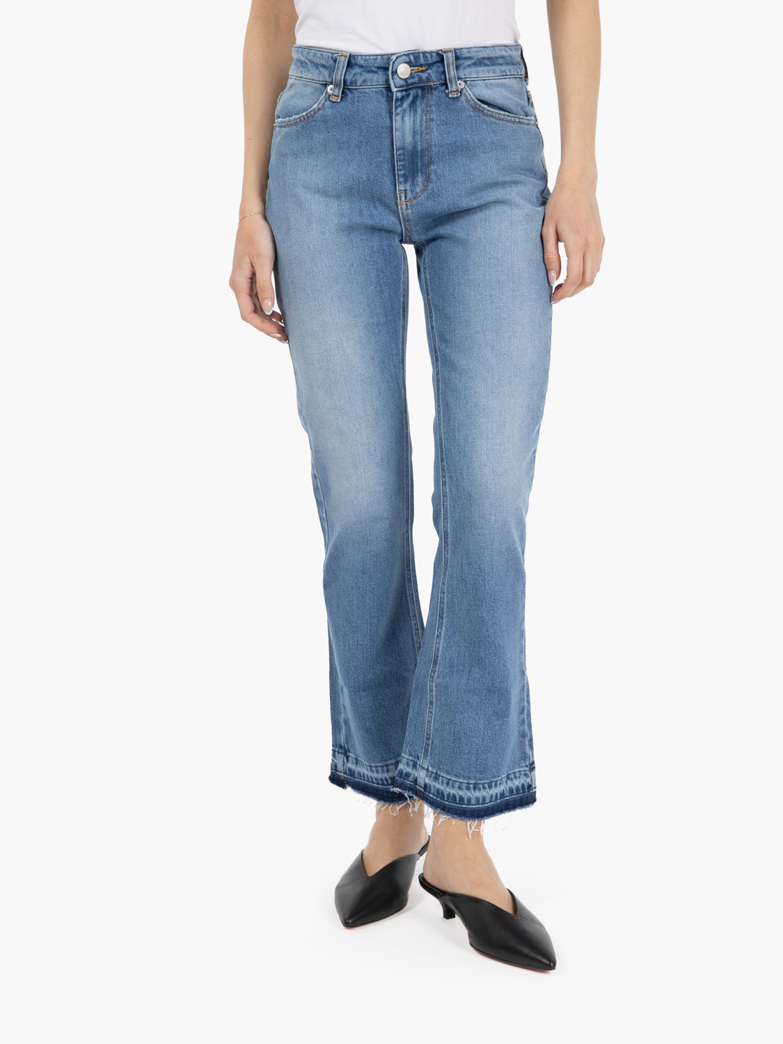 Jeans Gisele flare denim light blue