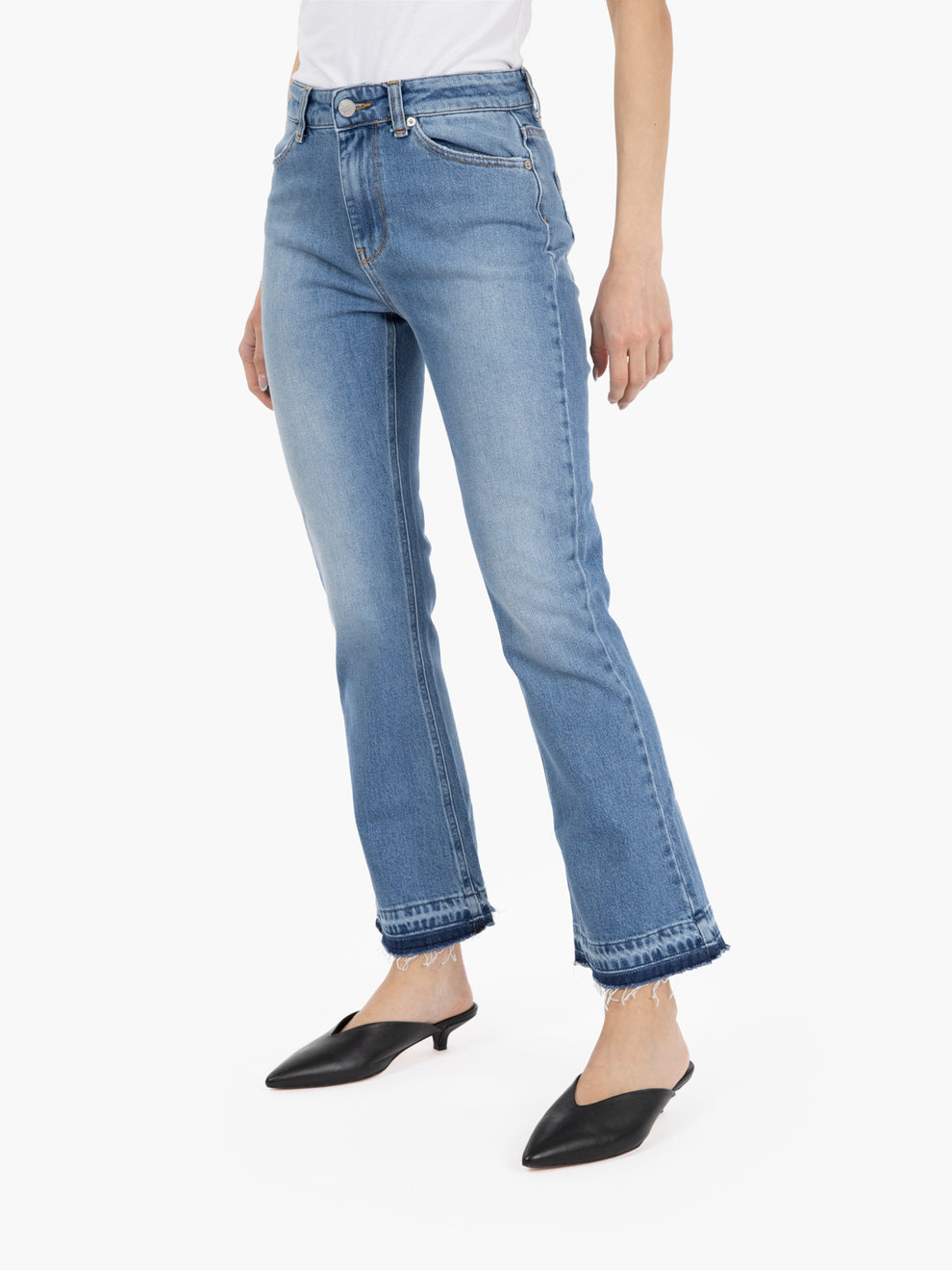 Jeans Gisele flare denim light blue