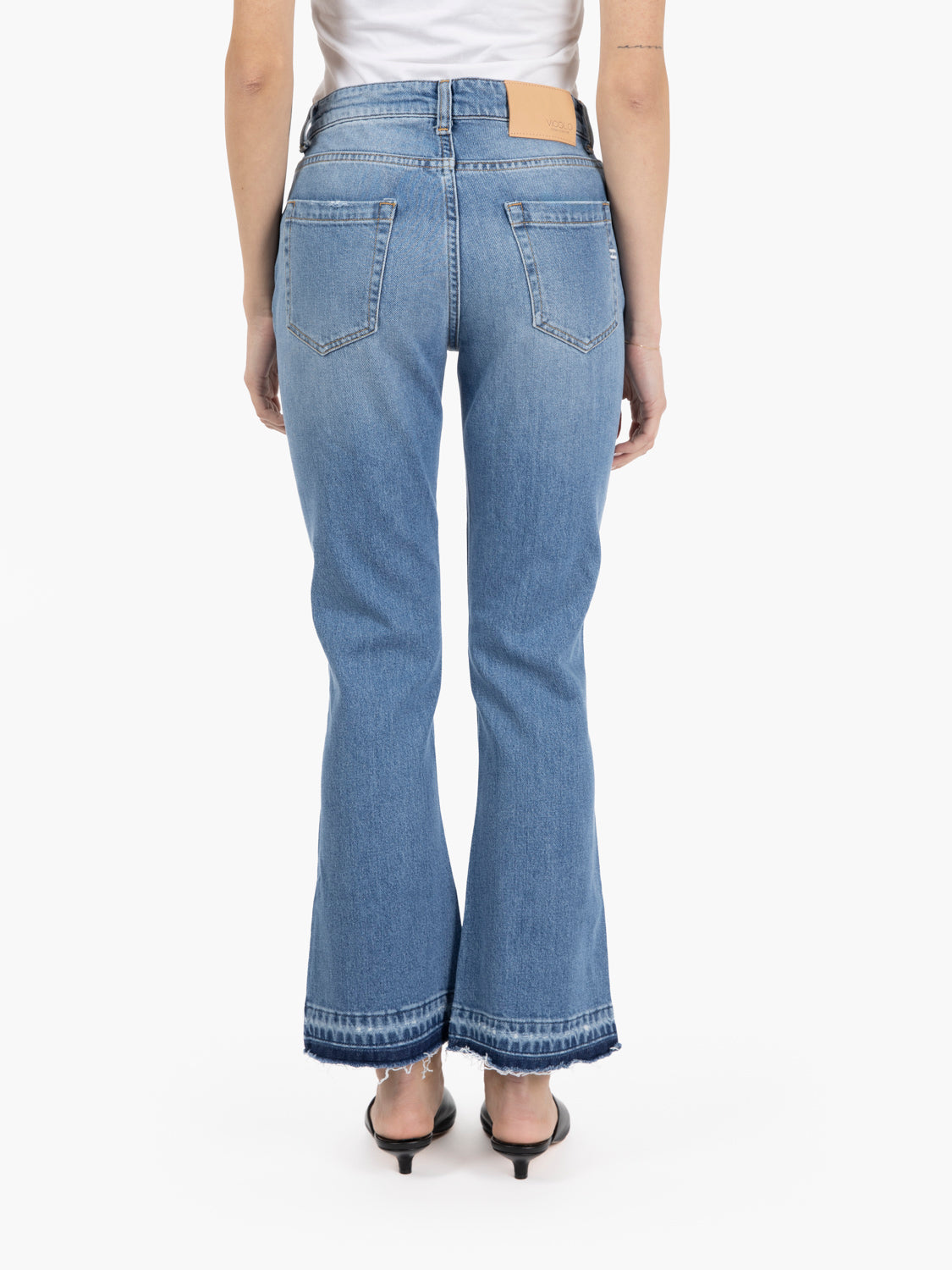 Jeans Gisele flare denim light blue
