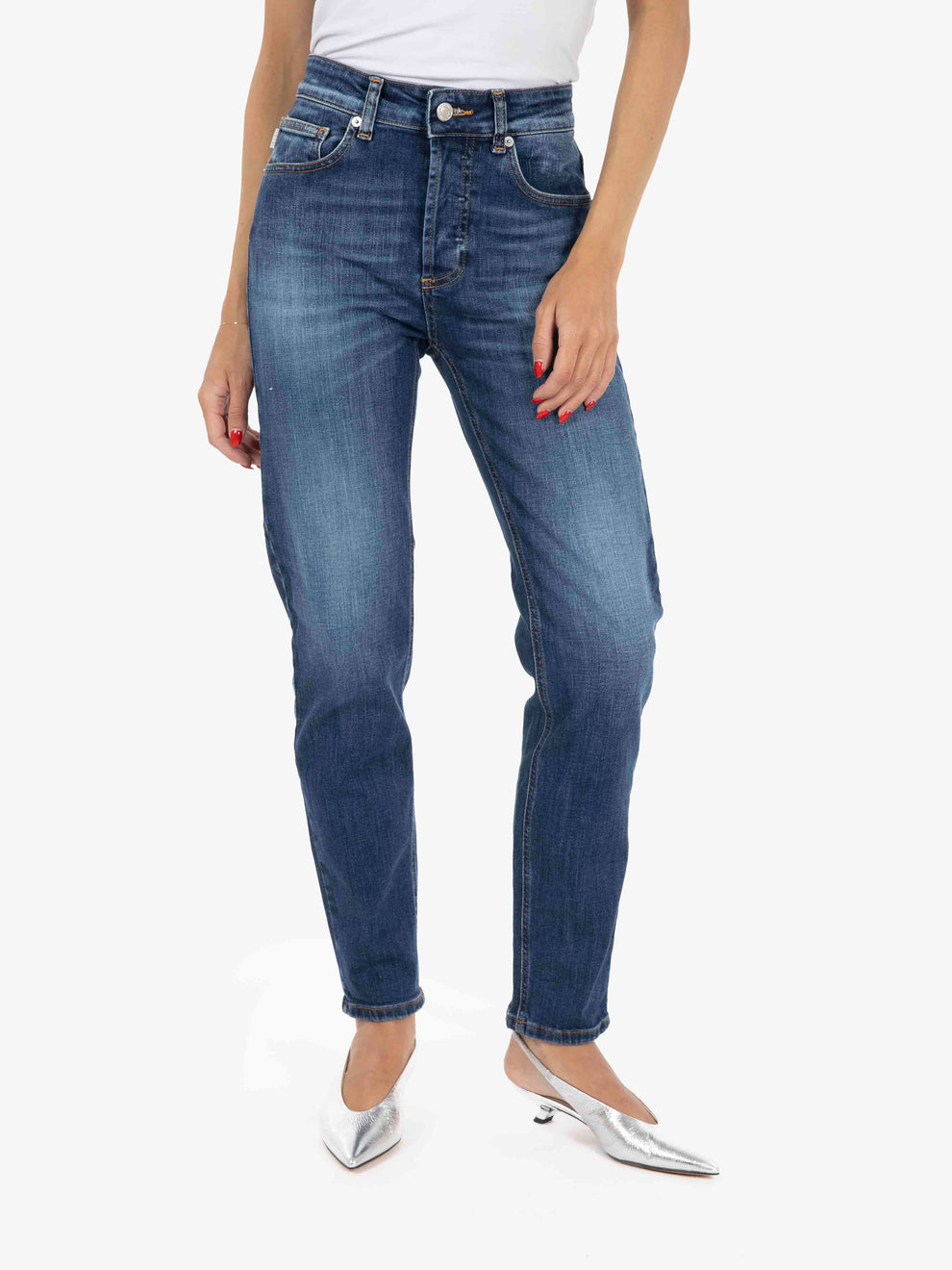 Jeans skinny Daisy denim blu