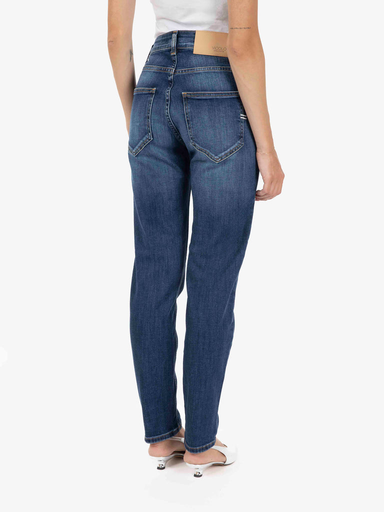 VICOLO - Jeans skinny Daisy denim blu