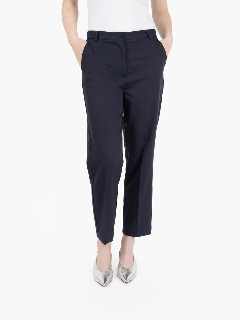 VICOLO - Pantaloni carrot fit blu
