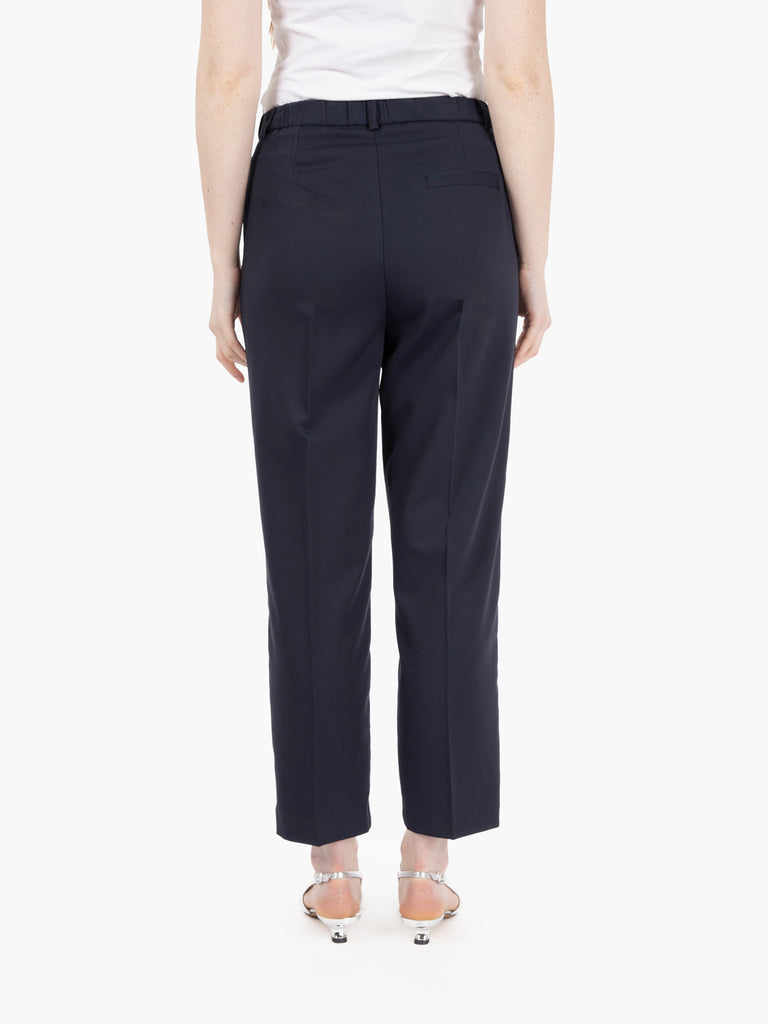 VICOLO - Pantaloni carrot fit blu