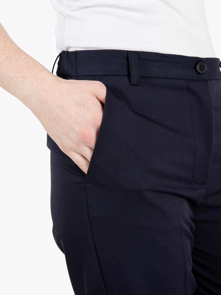 VICOLO - Pantaloni carrot fit blu