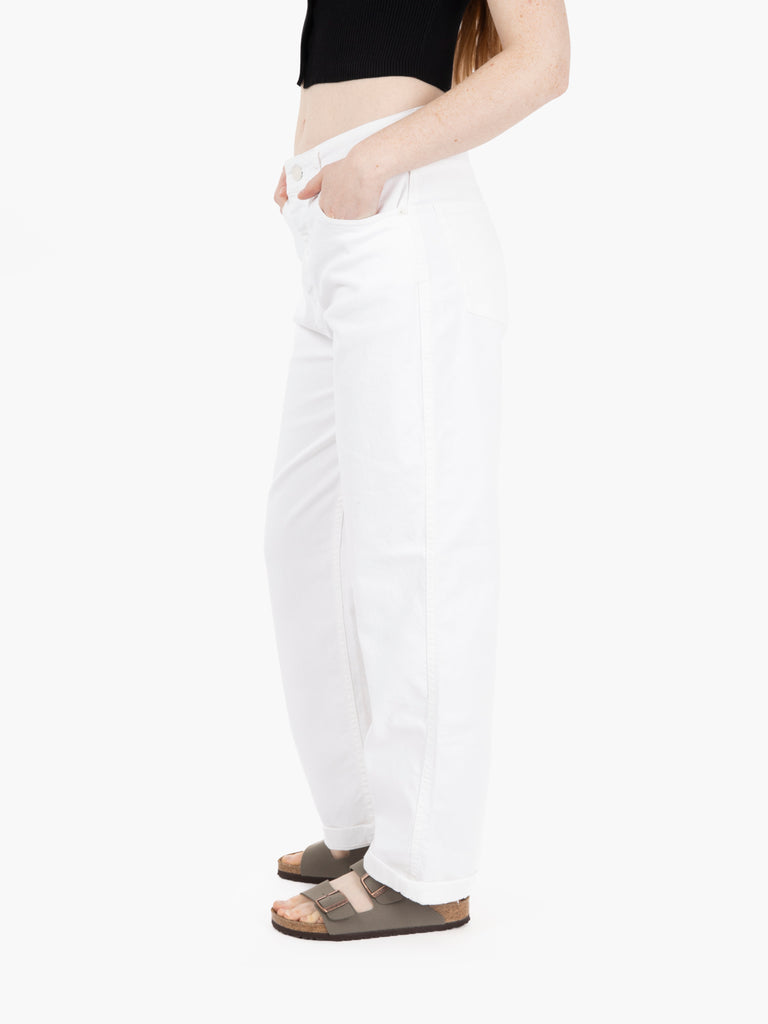 VICOLO - Pantaloni in denim Kate bianco