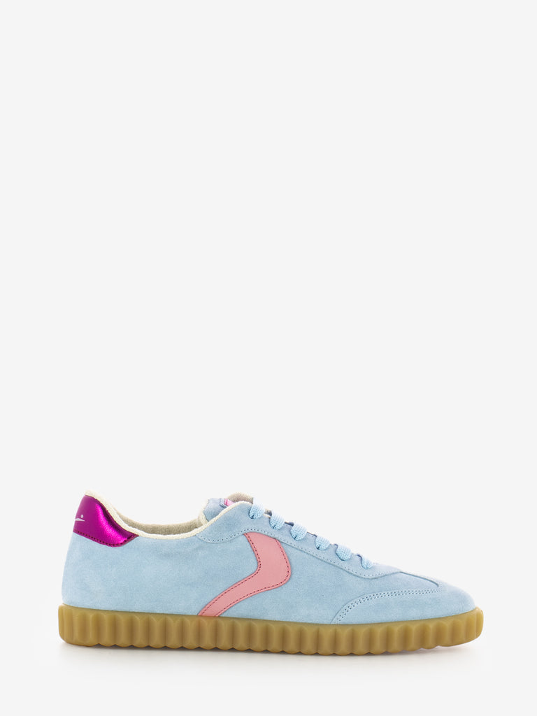 VOILE BLANCHE - Sneakers Ines sky blue / geranium