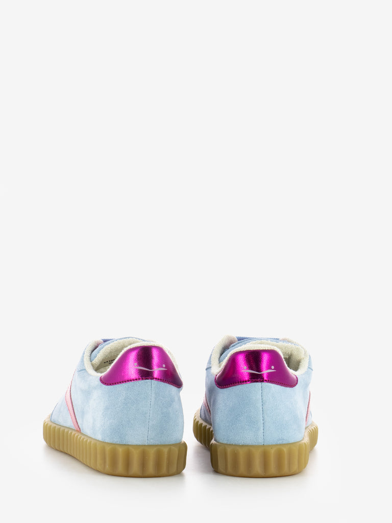 VOILE BLANCHE - Sneakers Ines sky blue / geranium