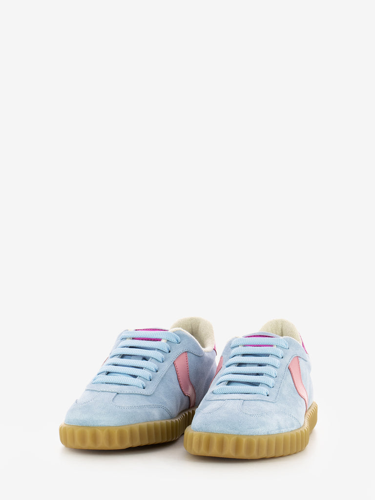 VOILE BLANCHE - Sneakers Ines sky blue / geranium