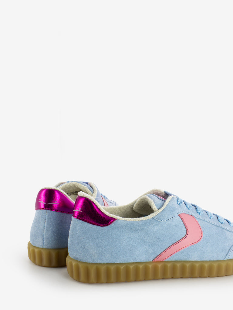 VOILE BLANCHE - Sneakers Ines sky blue / geranium