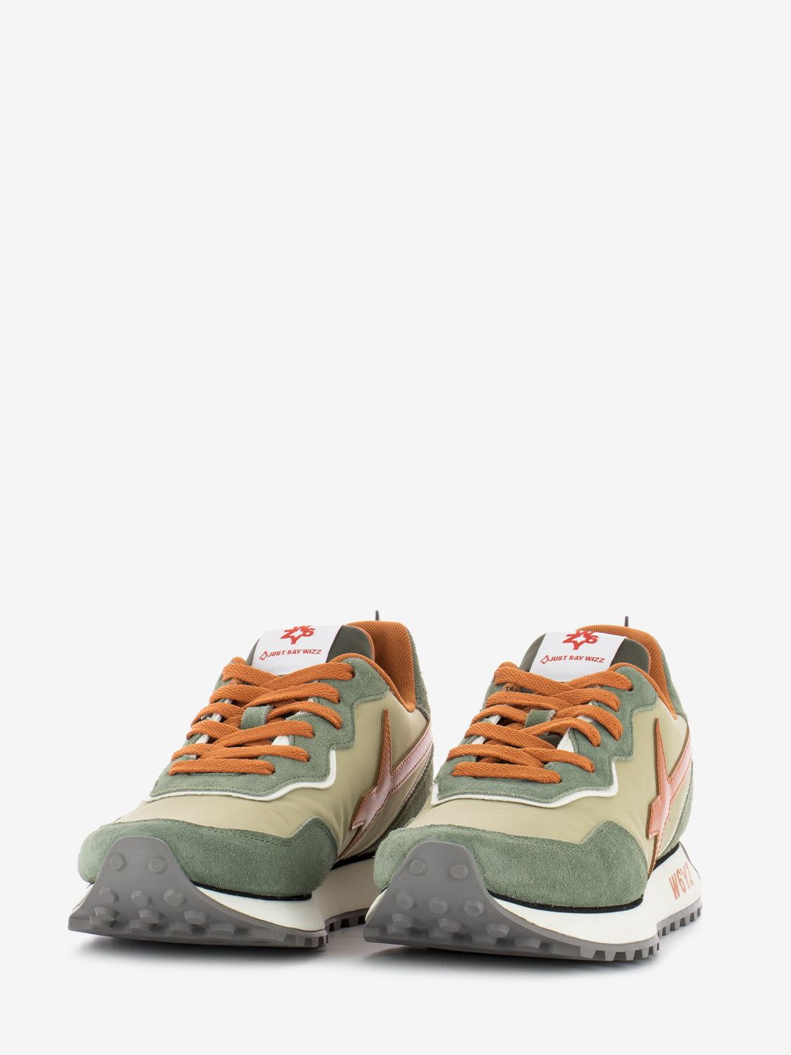 Sneakers Jet2 suede nylon vintage militare / stone