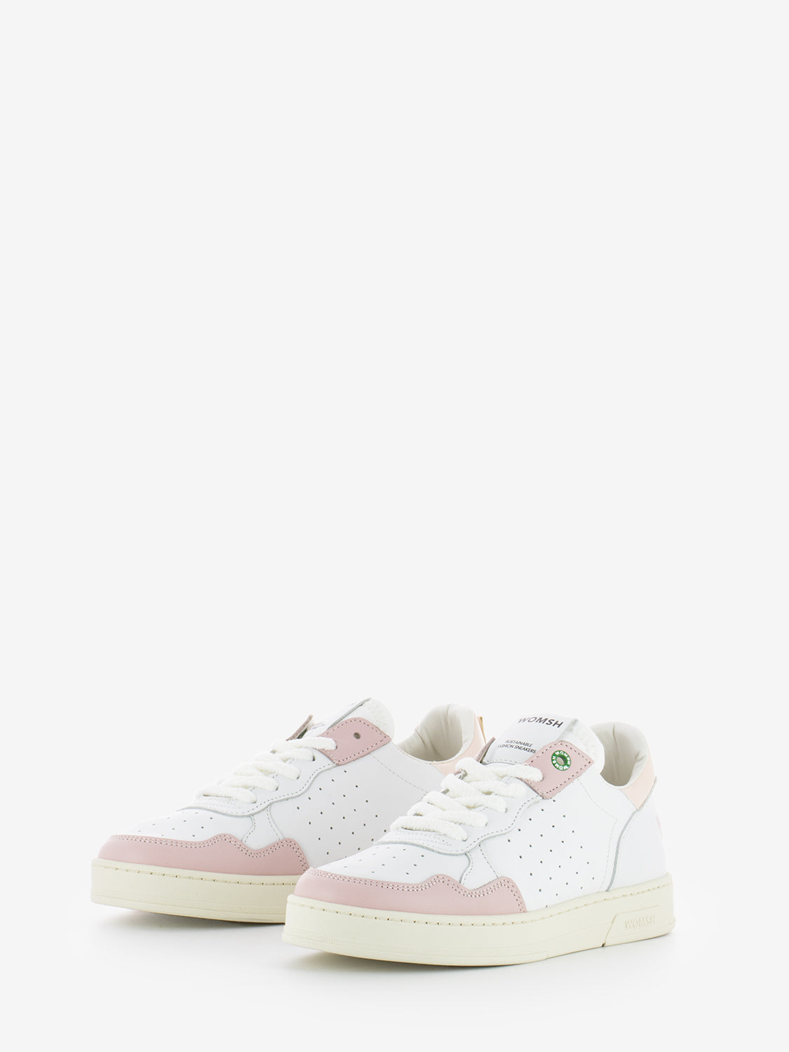 Hyper leather sneakers matt rose