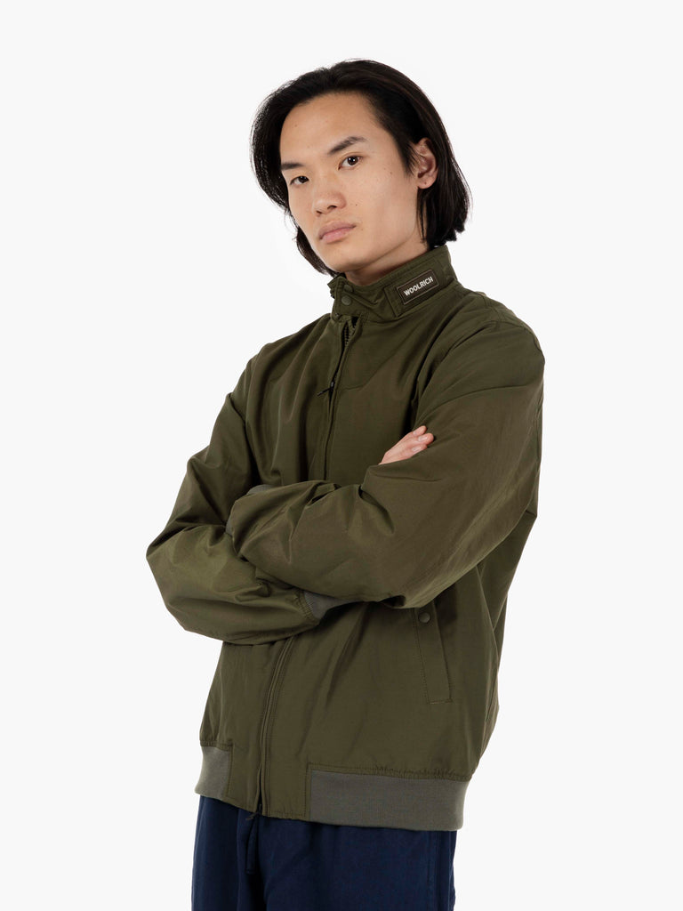 WOOLRICH - Giacca bomber Cruiser greenstone