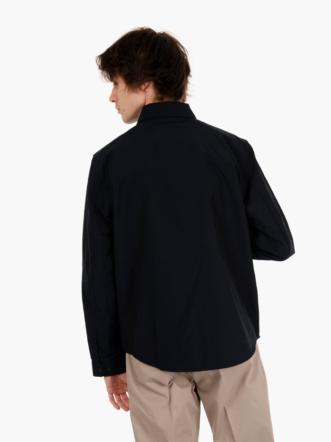 Light Ramar overshirt melton blue