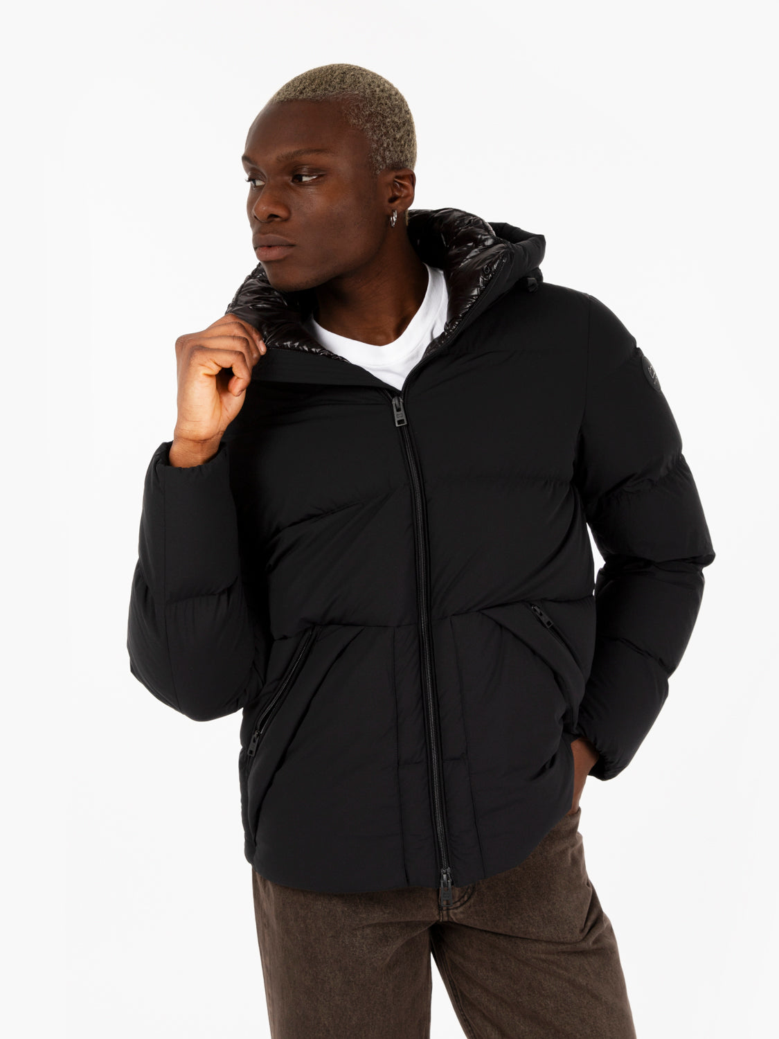 Woolrich Sierra Supreme Down Jacket Black - Main Image
