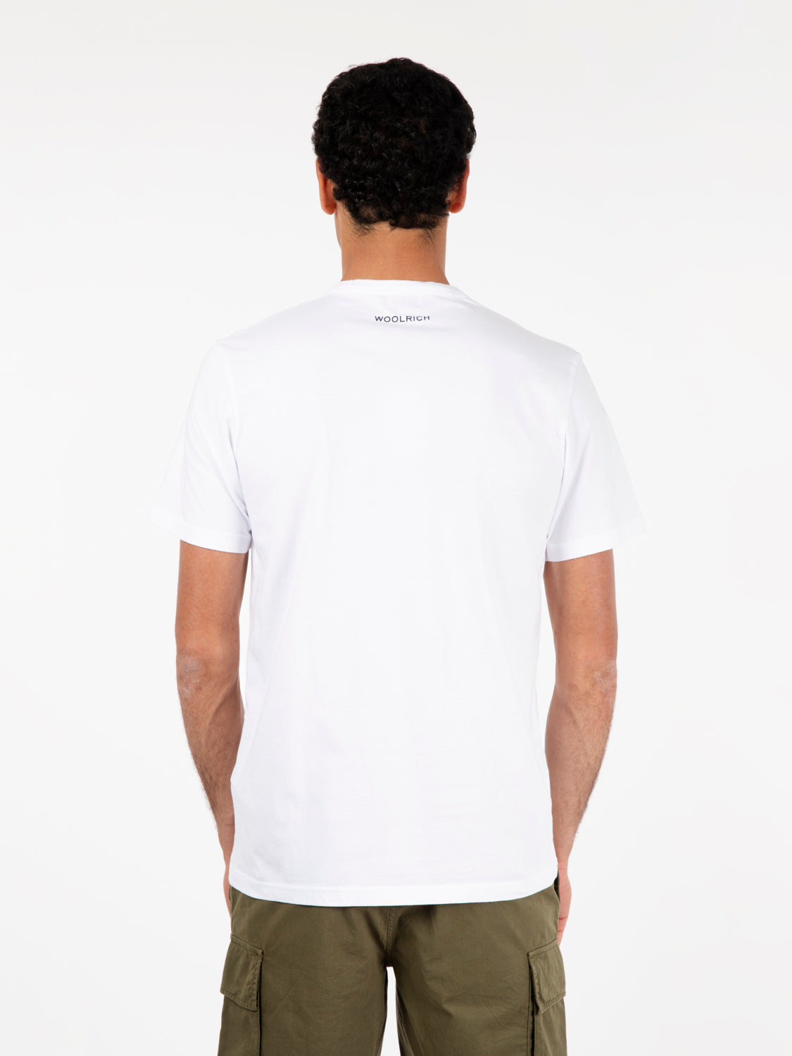 T-shirt landscape bright white
