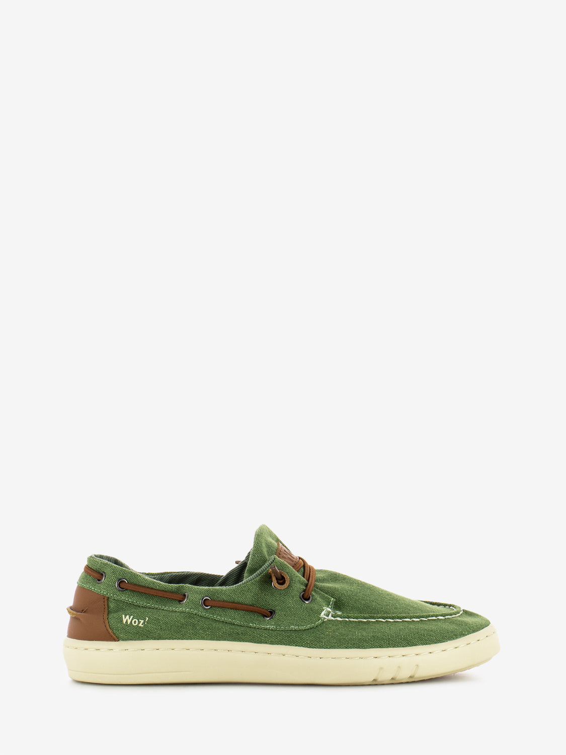 George canvas green shoe