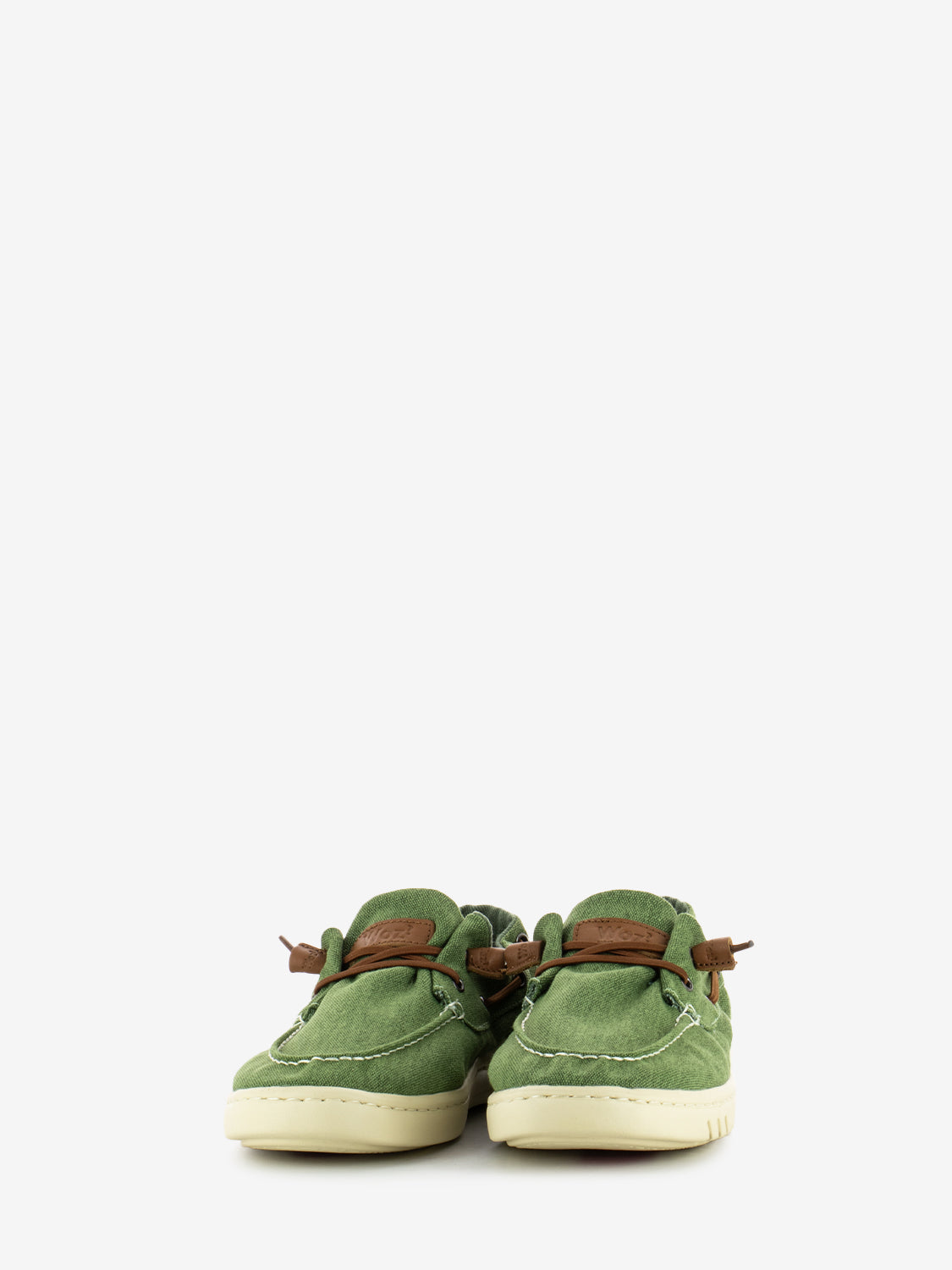 George canvas green shoe