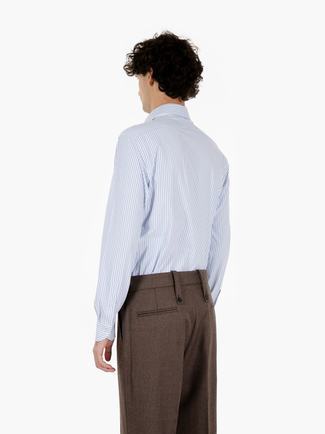 Camicia active a righe blue