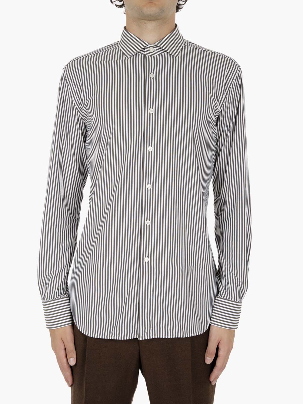 Camicia active a righe moro