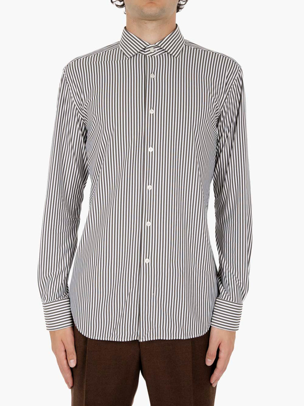 Camicia active a righe moro