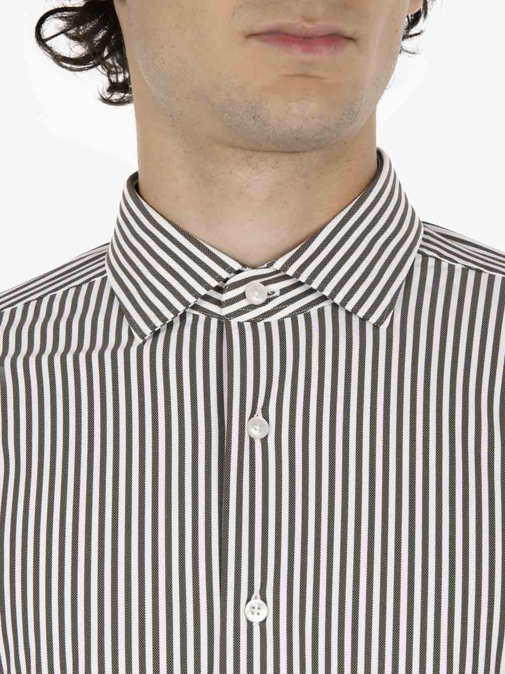 Camicia active a righe moro