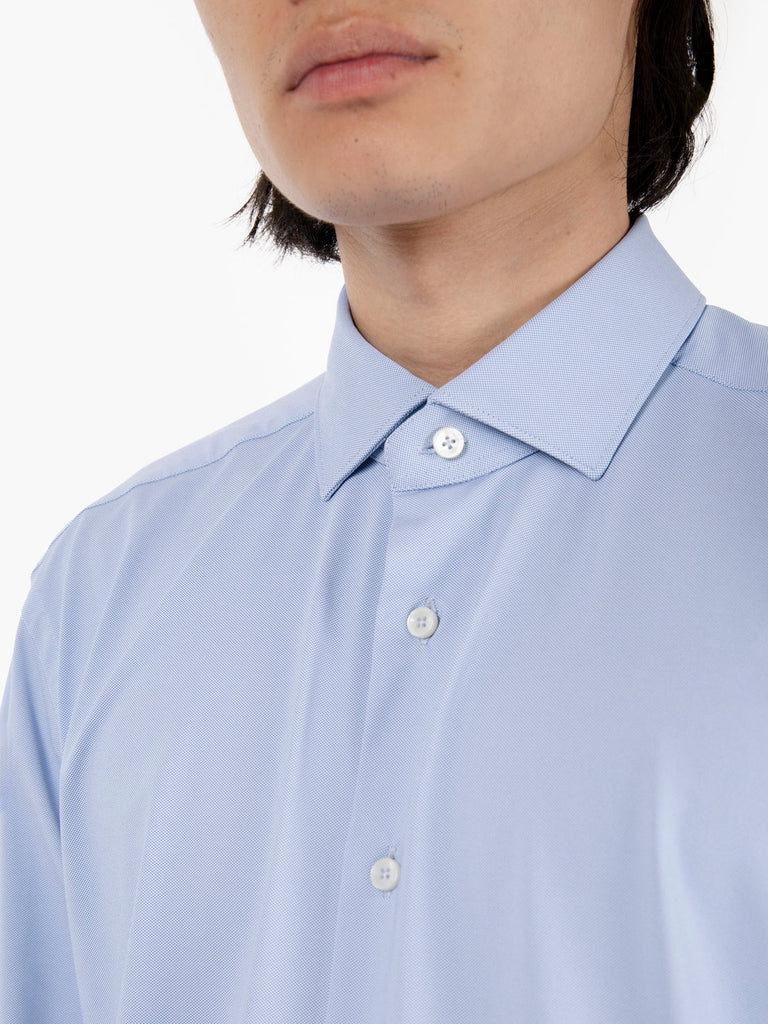XACUS - Camicia Active microfantasia blue