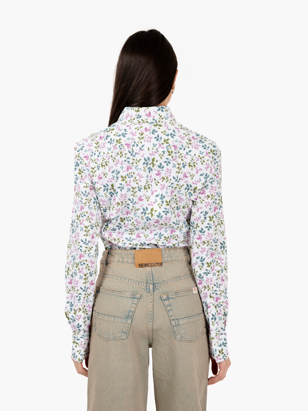 Camicia Active Sara fantasia botanica multicolor