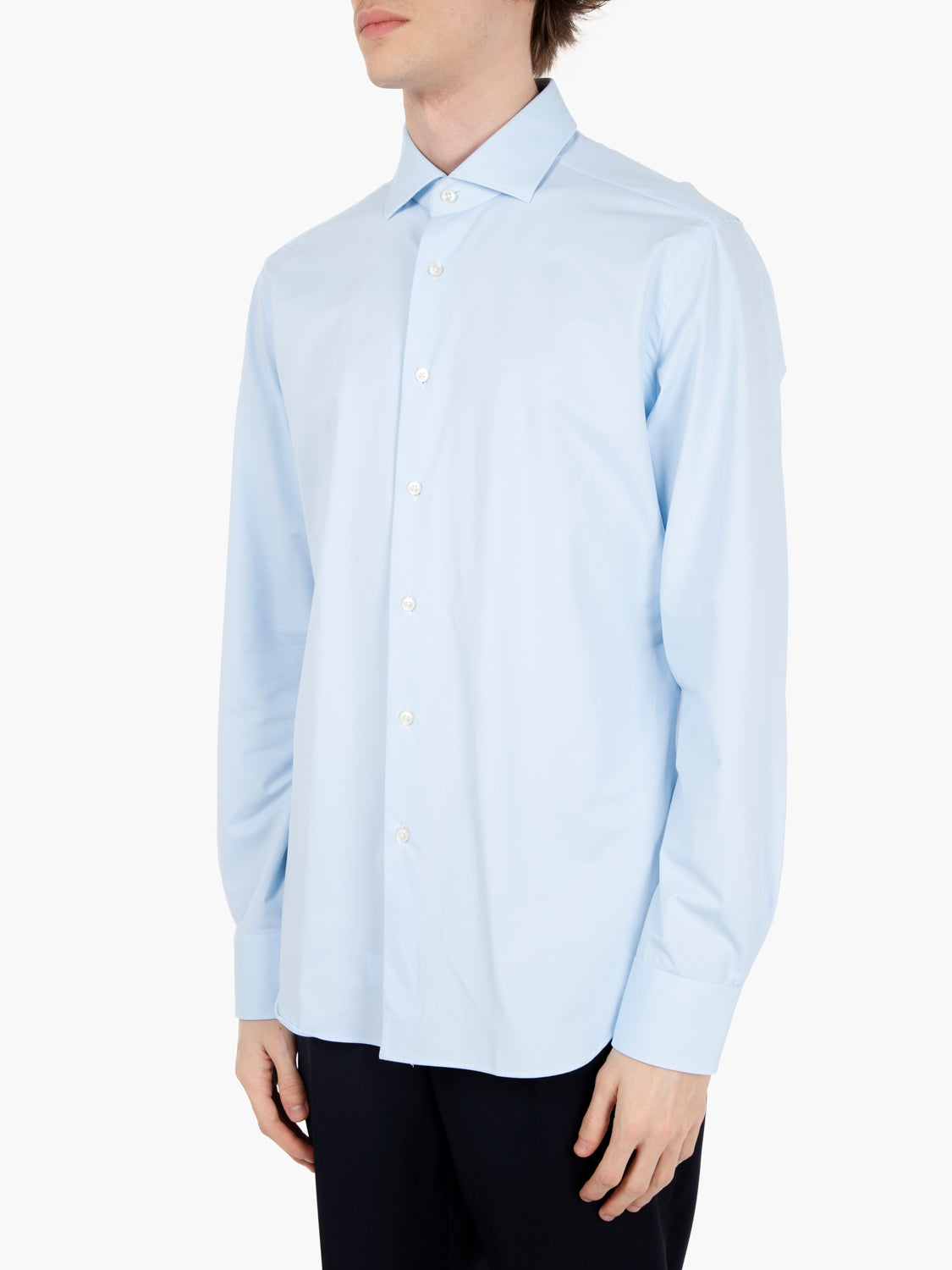 Camicia Active tailor fit azzurro