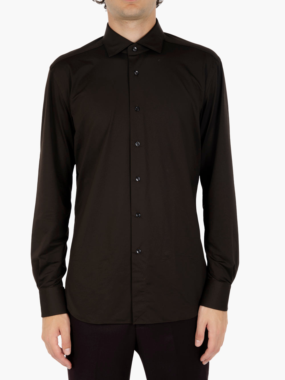 Camicia active tailor fit moro