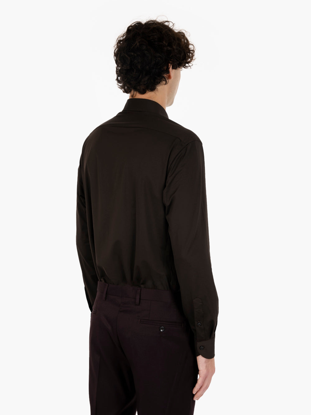 Camicia active tailor fit moro