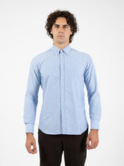 XACUS - Camicia button-down azzurro