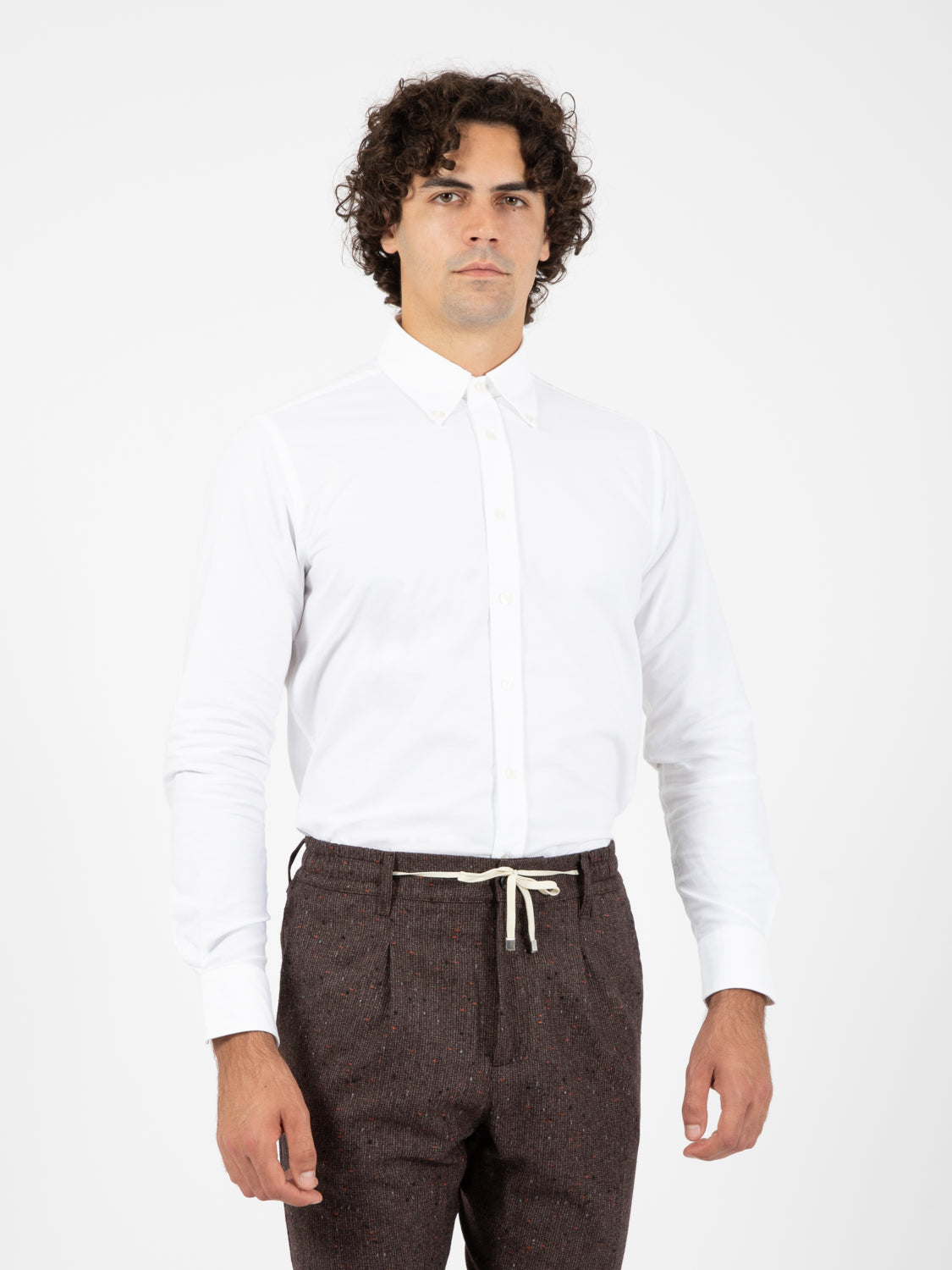 Camicia button-down bianco