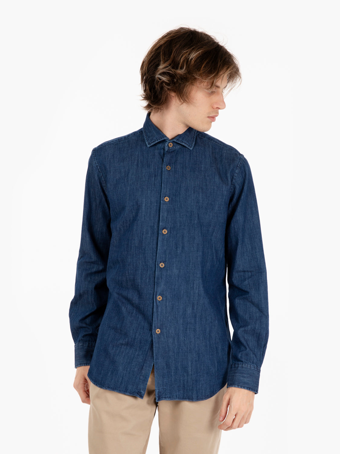 Medium/Dark Denim Shirt
