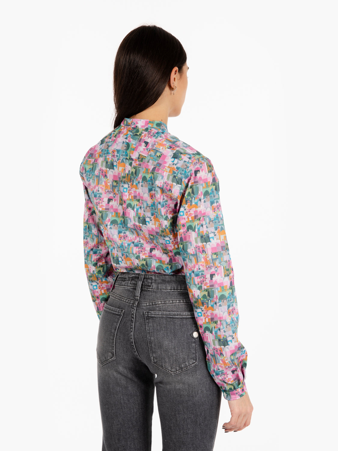 Camicia Magda con microfantasia