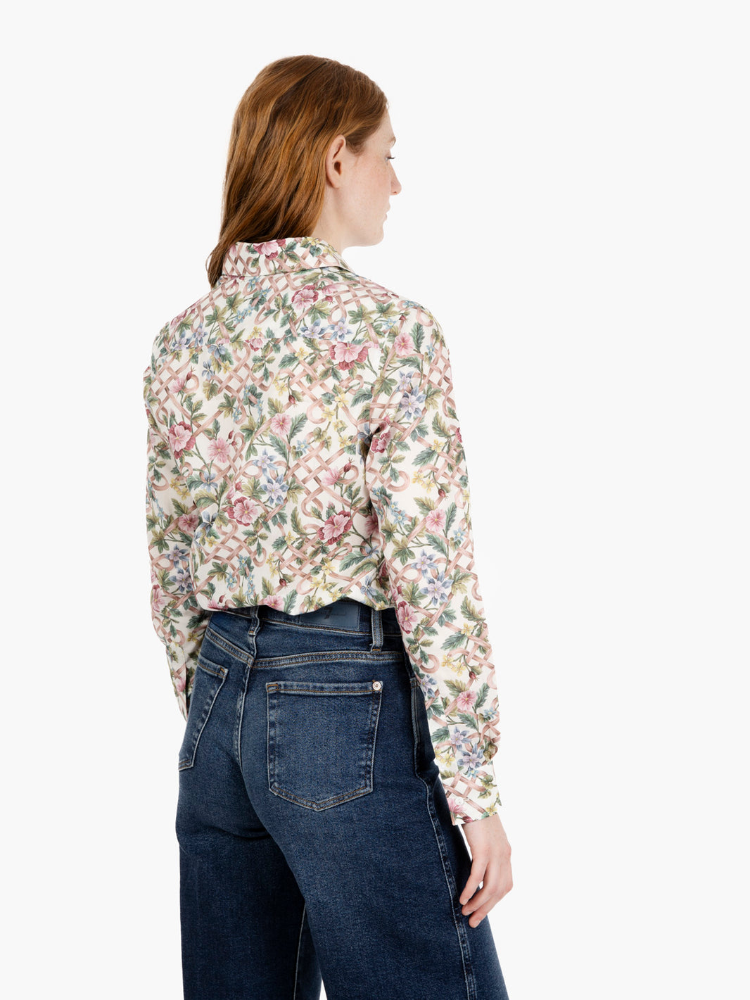 Camicia Pina liberty fanstasia rosa