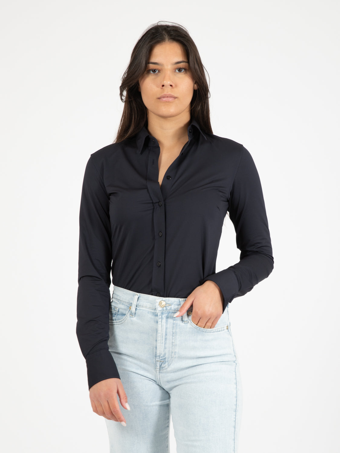 Camicia Sara KT Active blu
