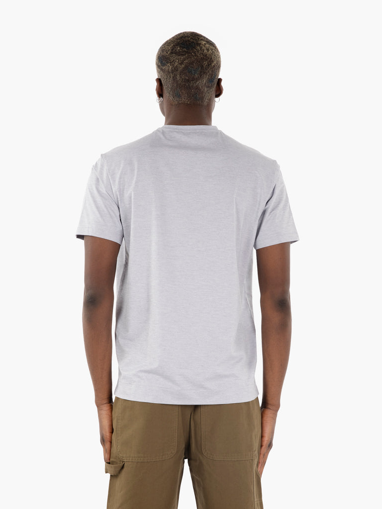 XACUS - T-shirt in tessuto tecnico grigio