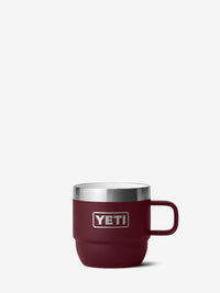 Espresso cups 6 oz mug 2pk wild vine red