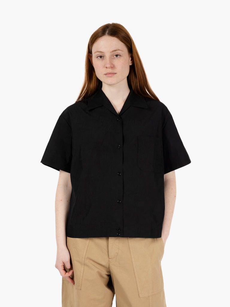 YMC - Camicia stropicciata Wanda black