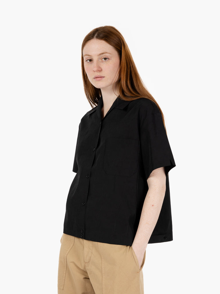 YMC - Camicia stropicciata Wanda black