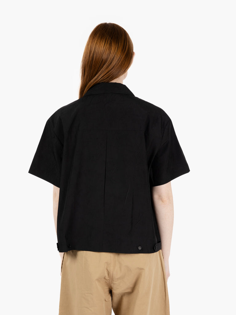 YMC - Camicia stropicciata Wanda black