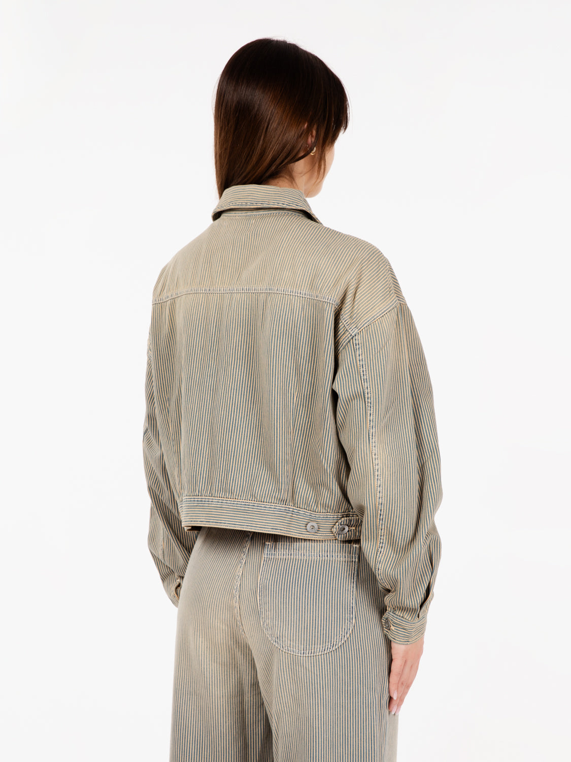 Giacca burnside navy / brown