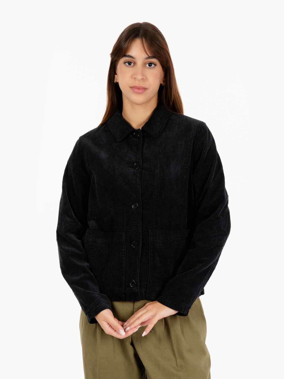 Ronnie black shirt jacket