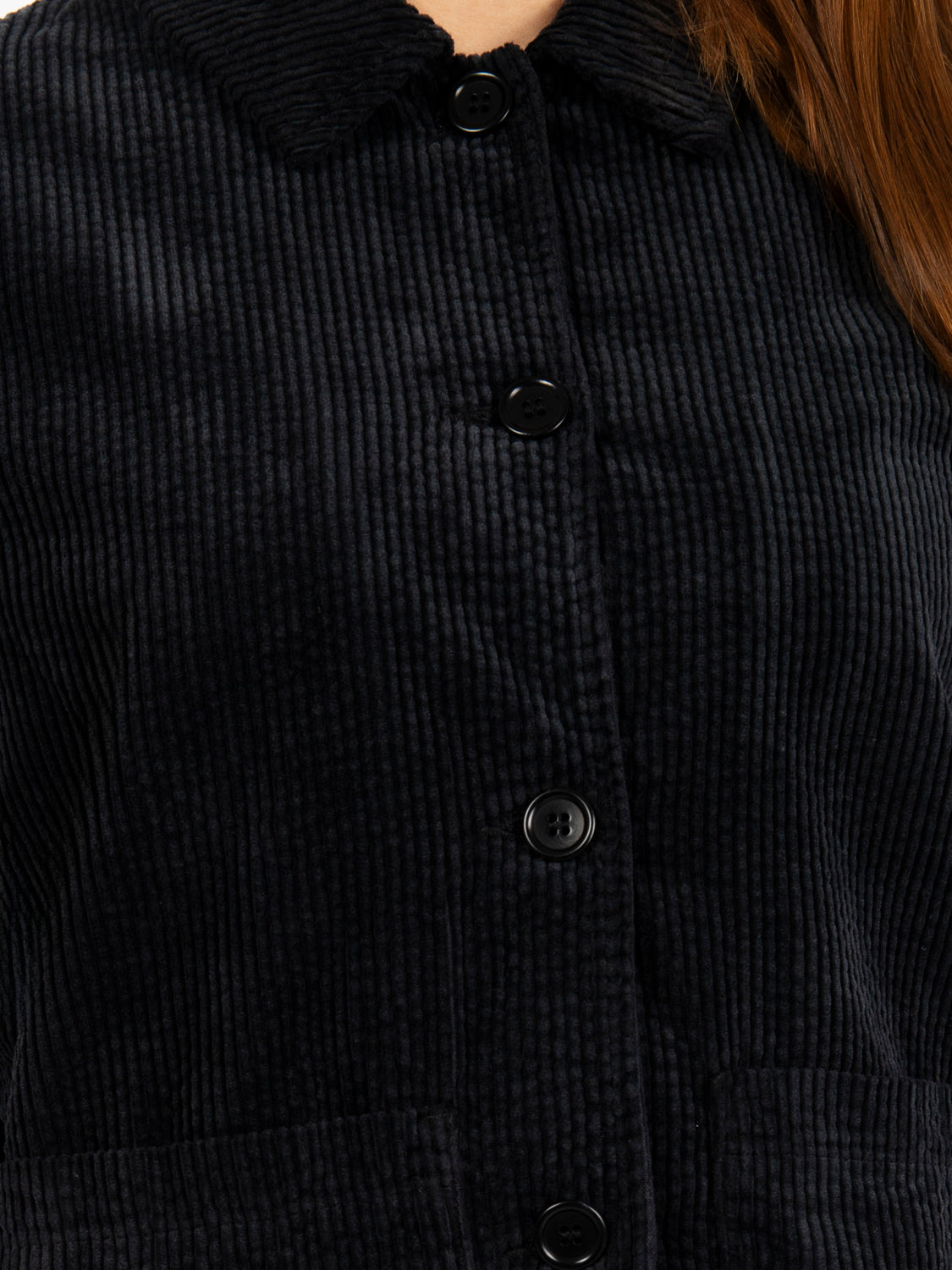 Ronnie black shirt jacket