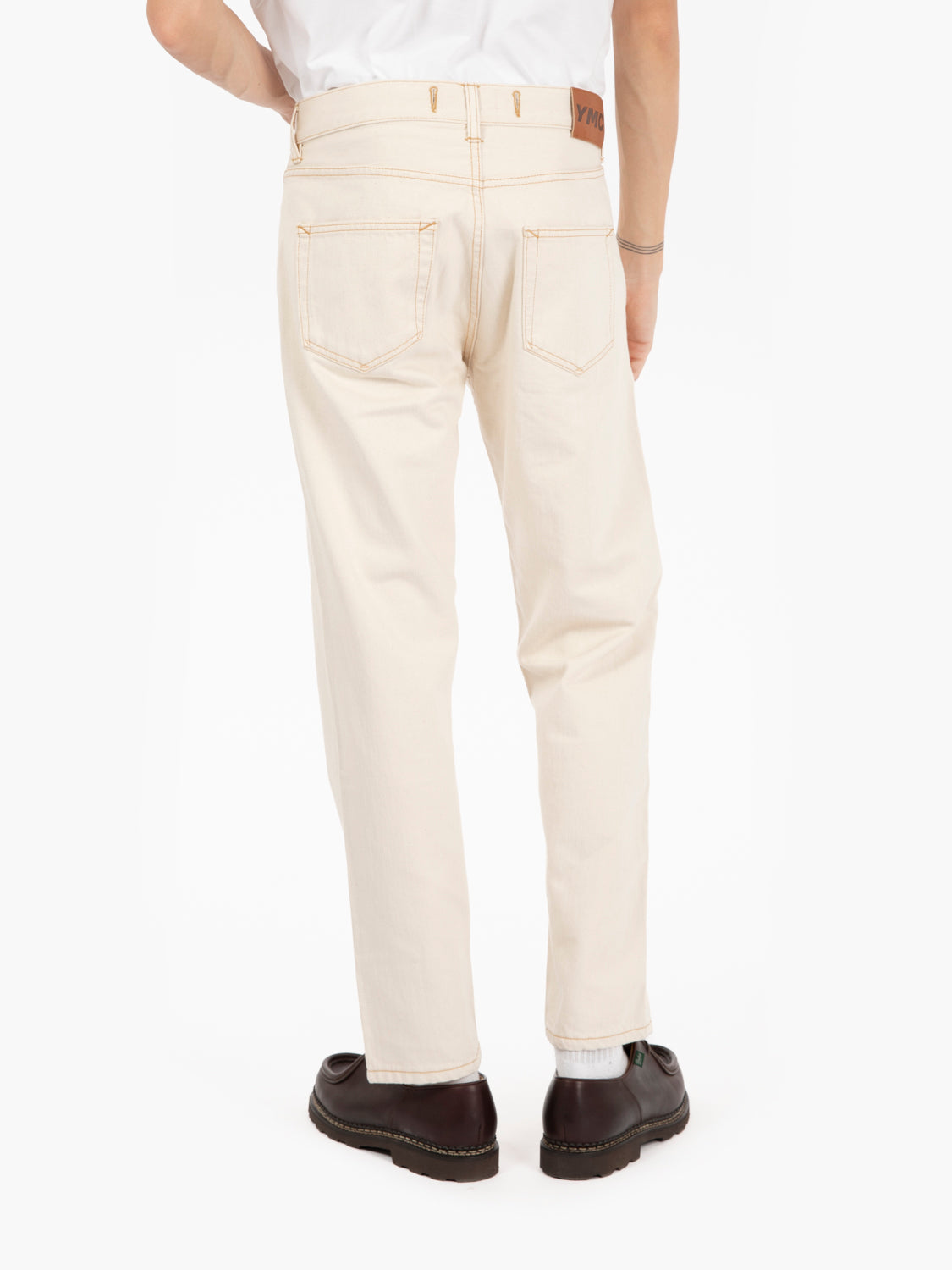 Ecru Tearaway Jeans