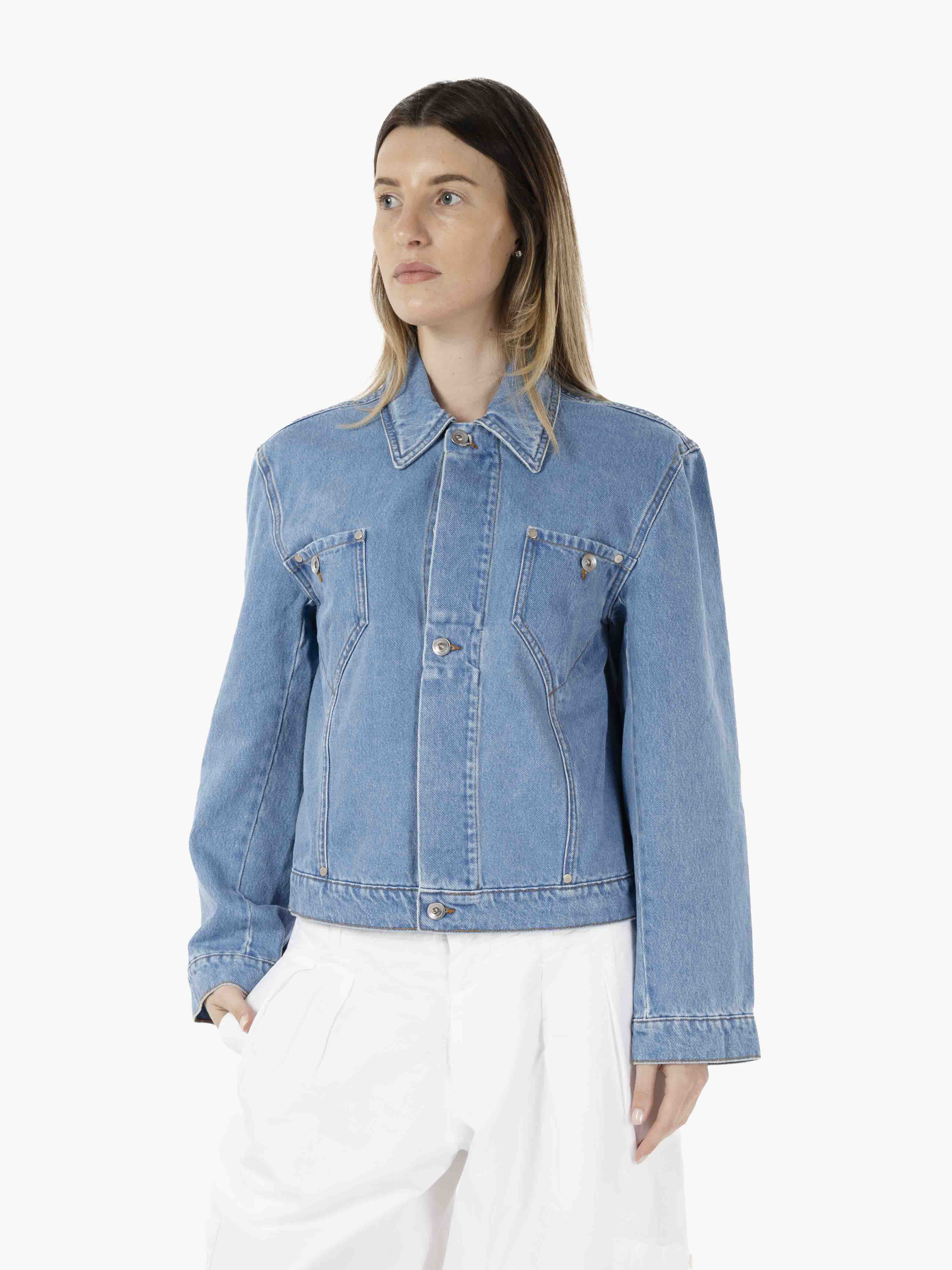 YMC Loft jacket blue STIMM