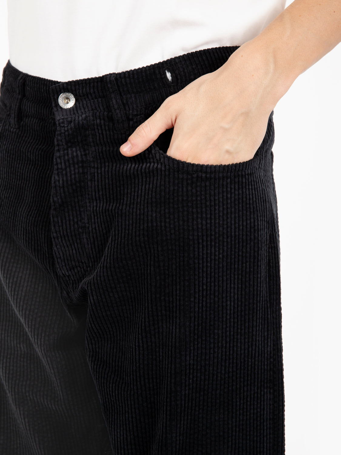 Bez Jean black velvet trousers