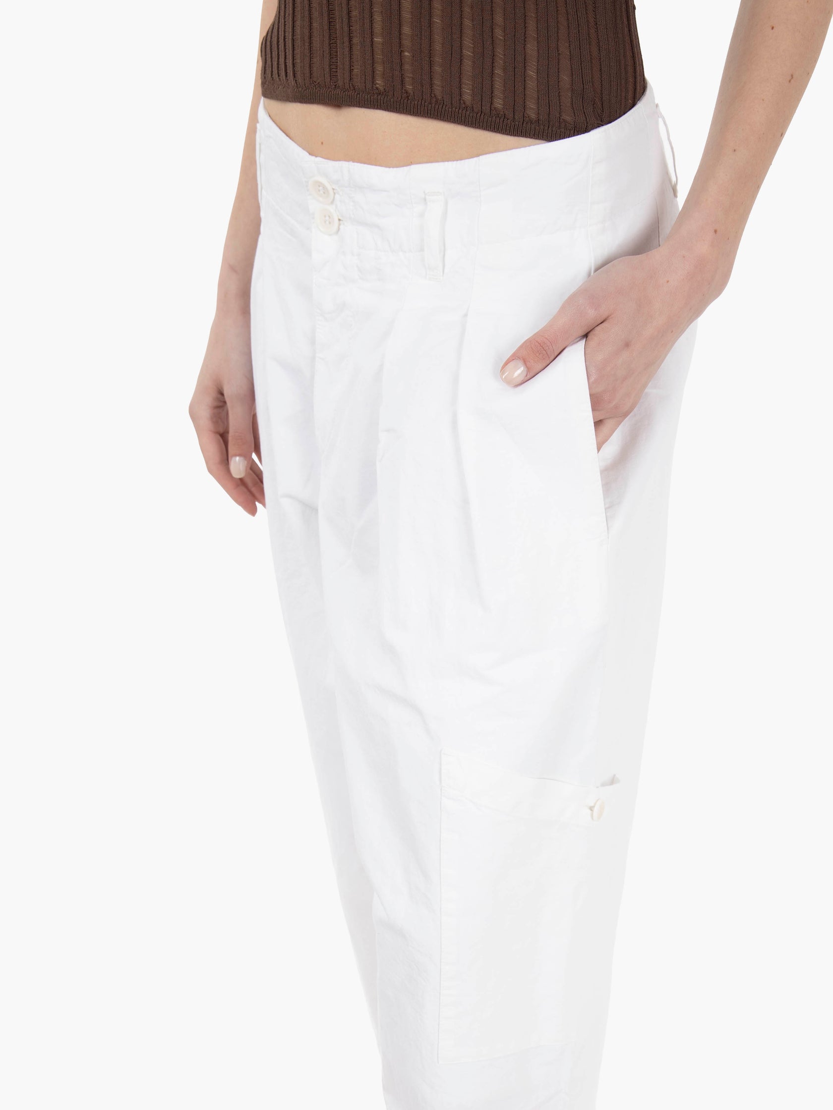 Grease white pants