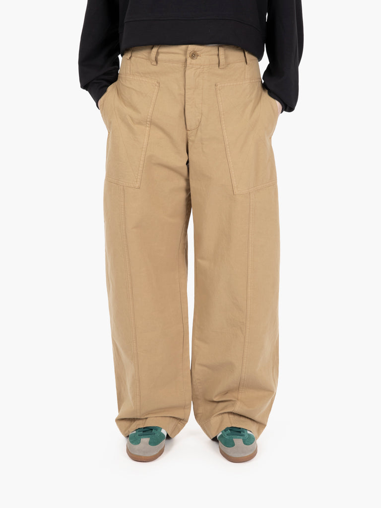 YMC - Pantaloni Peggy sand