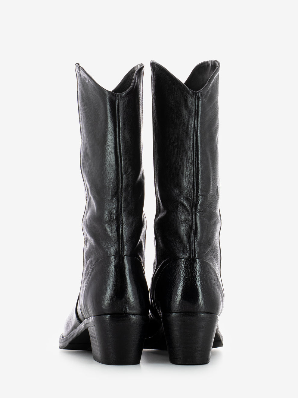 MASCARA ANKLE BOOT LEATHER SOLE BLACK 252-21-14-TA_BLA
